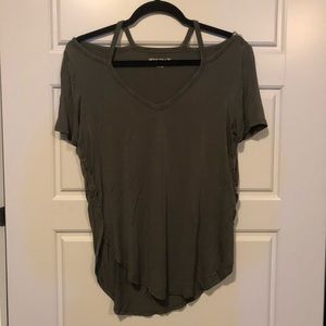 Mudd off the shoulder t-shirt